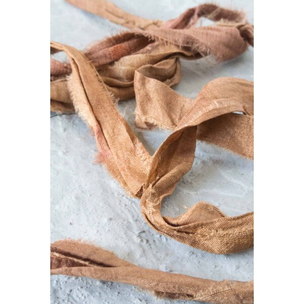 Recycled Sari Silk Ribbon